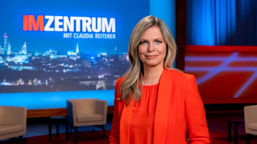 Claudia Reiterer moderiert ein letztes Mal "Im Zentrum" im ORF.