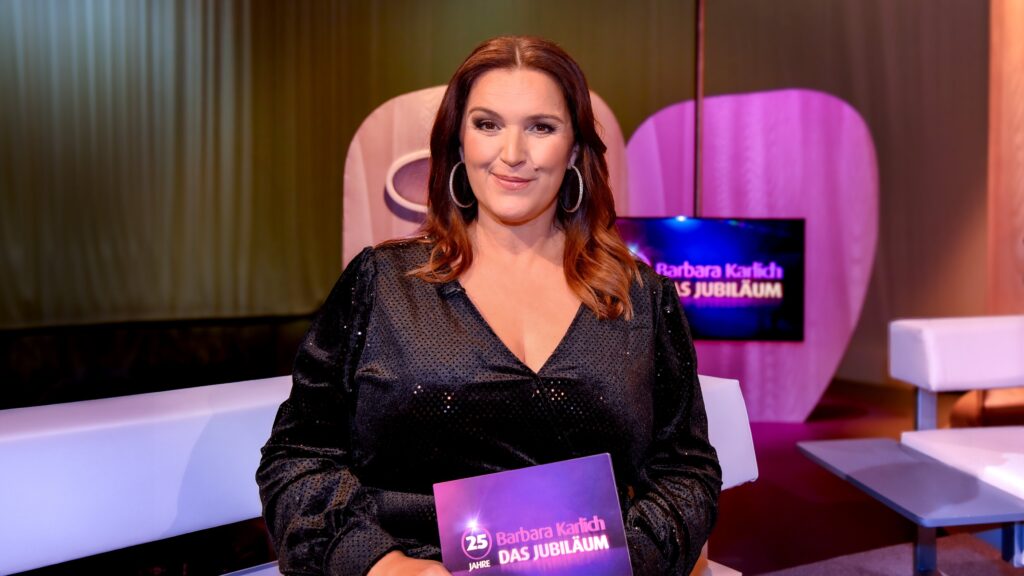 Barbara Karlich feierte im Oktober 2024 25 Jahre beim ORF.