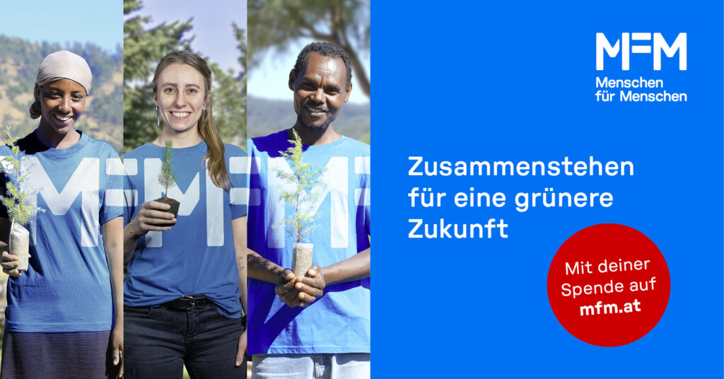 Menschen für Menschen DisplayAd Sujet Aufforstung