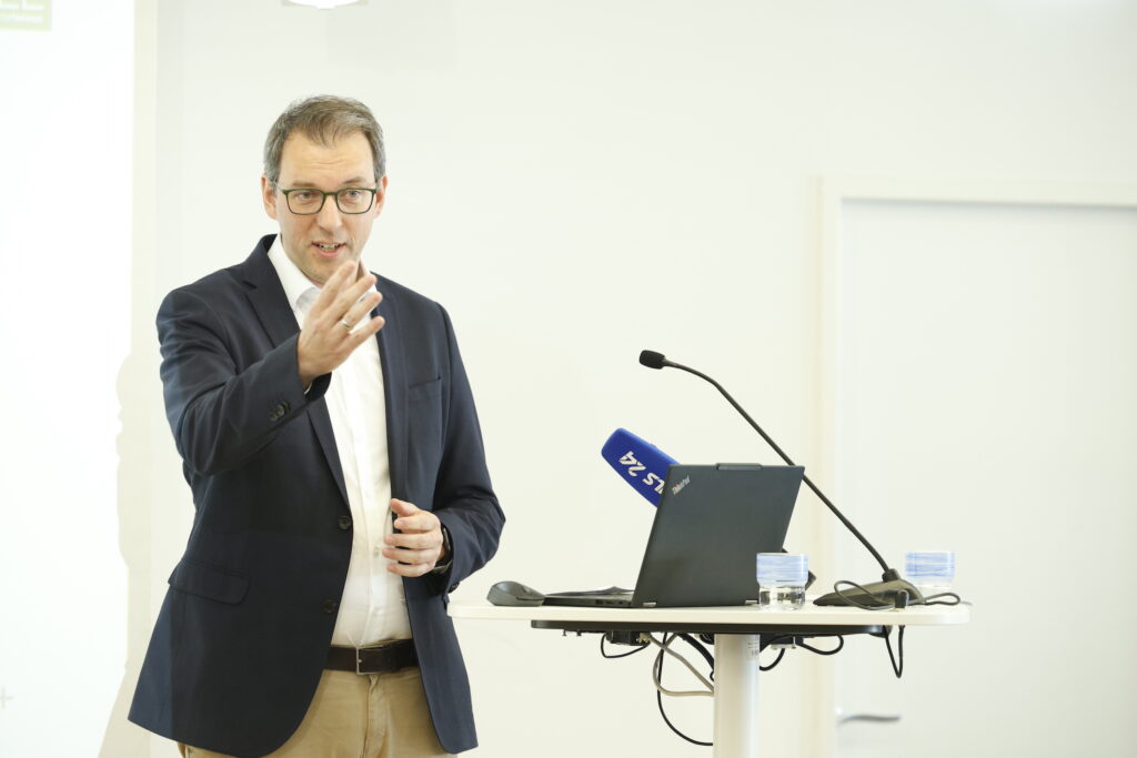 Thomas Gruber (ProSiebenSat.1 PULS 4), Obmann der Arbeitsgemeinschaft TELETEST.