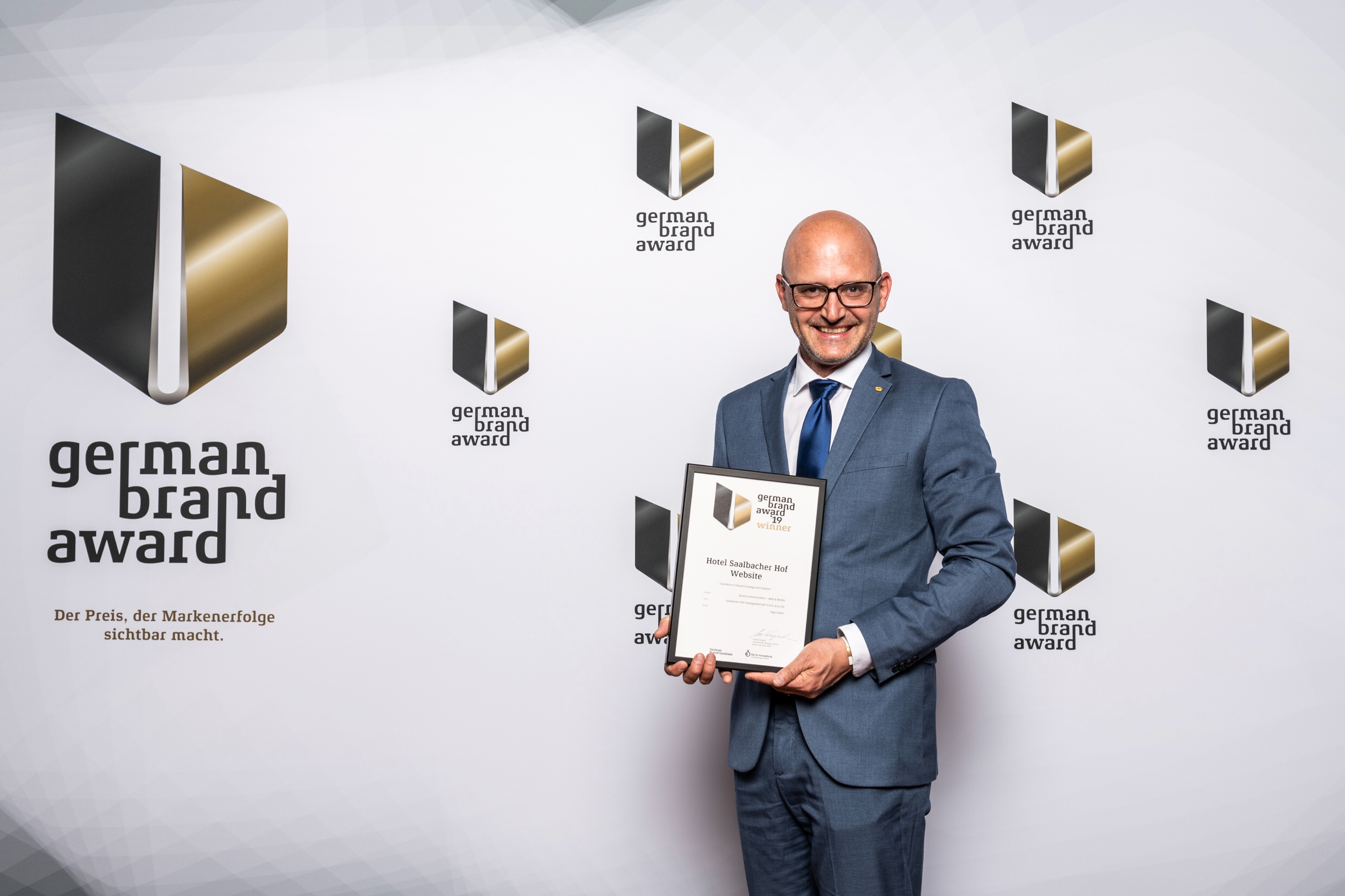 Hansjörg Weitgasser beim German Brand Award