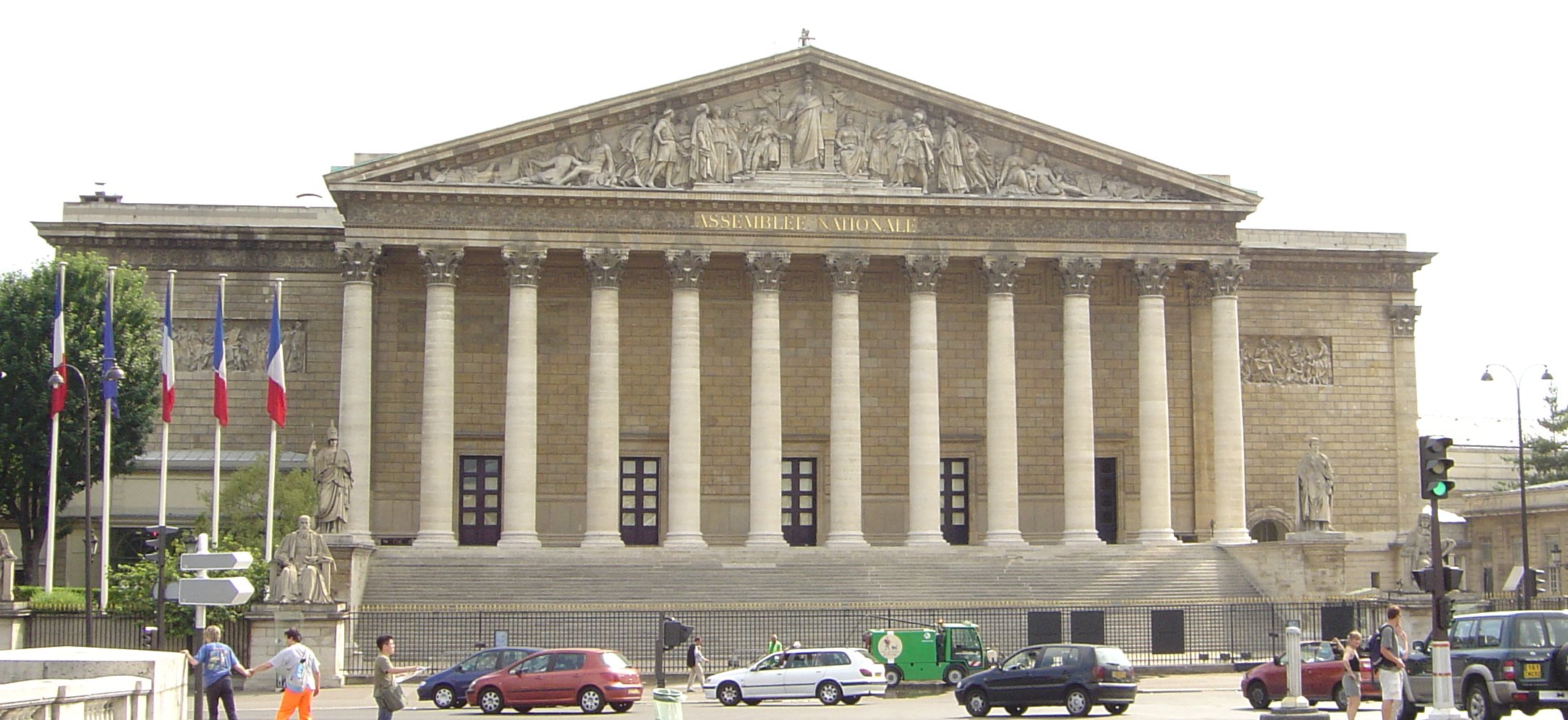 Palais Bourbon - Gebäude der französischen Nationalversammlung